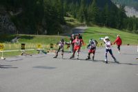 Le Biathlon. Du 28 juin au 28 août 2012 à Bessans. Savoie. 